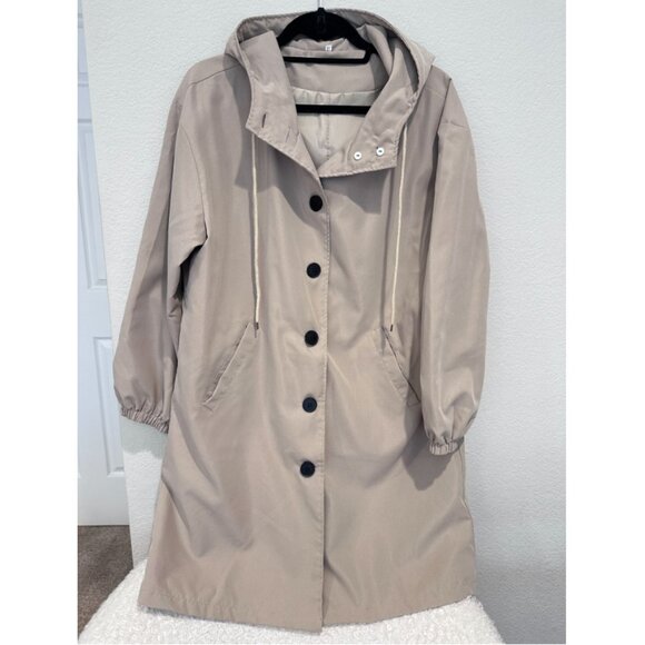 Khaki Trench Coat - Picture 1 of 3